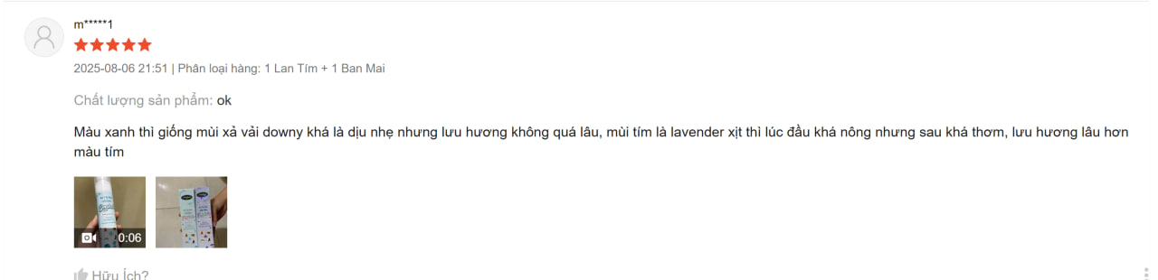 Feedback khách hàng Ynikala 4