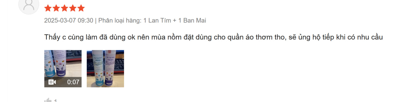Feedback khách hàng Ynikala 7