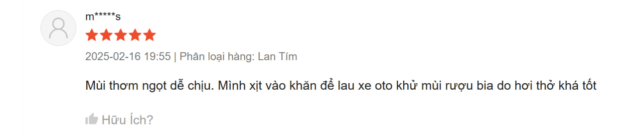 Feedback khách hàng Ynikala 8